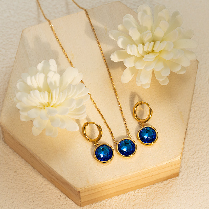 Iridescent Zircon Choker | Stainless Steel, 8 Galaxy-Inspired Colors to Elevate Your Style