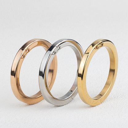 Women's Stainless Steel Polished Bangle Bracelet - Gold, Silver, Rose Gold, Timeless Elegant Design