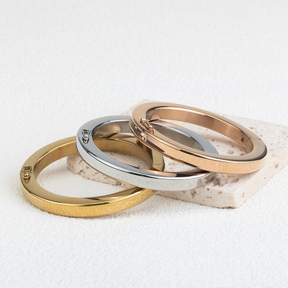 Women's Stainless Steel Polished Bangle Bracelet - Gold, Silver, Rose Gold, Timeless Elegant Design