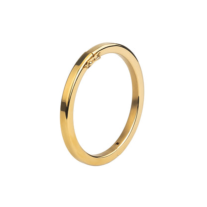 Women's Stainless Steel Bangle Bracelet - Gold, Silver, Rose Gold